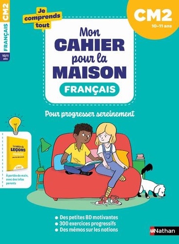 Français CM2. Mon cahier pour la maison  Edition 2022