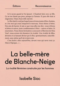 La belle-mere de blanche neige : la rivalite feminine construite par les hommes