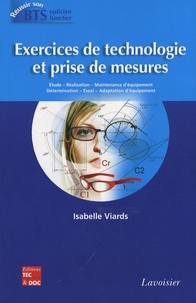 Isabelle Viards - Exercices de technologie et prise de mesures.