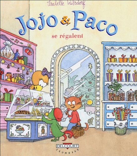 Isabelle Wilsdorf - Jojo et Paco  : Jojo et Paco se régalent.