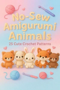 No-Sew Amigurumi Animals: 25 Cute Crochet Patterns for Beginners and Beyond