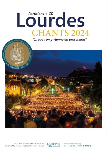 Isaia Ravelli - Livre-CD : Lourdes : Chants 2024 ... que l'on y vienne en procession.