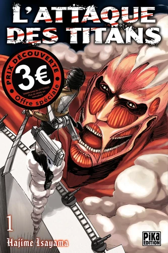 L’Attaque des Titans 1 à 21 Manga VF L'attaque des titans Tome 1 - Hajime Isayama | Decitre