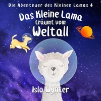 Das Kleine Lama Träumt vom Weltall