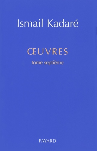 Oeuvres tome septième