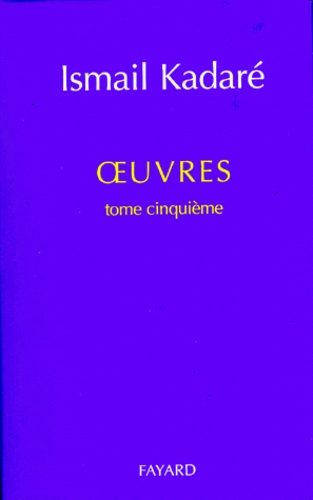 Oeuvres. Tome 5