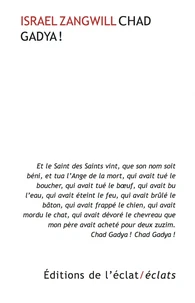 Chad gadya !