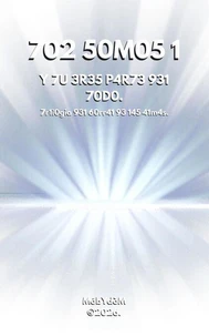 702 50M05 1 y 7U 3R35 P4R73 931 7090