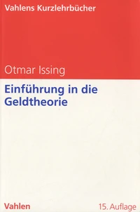 Einführung in die Geldtheorie