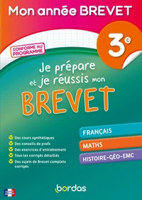 Je prépare et je réussis mon brevet 3e