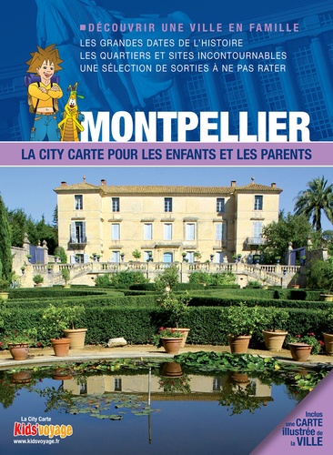 Montpellier. La city carte pour les enfants et les parents