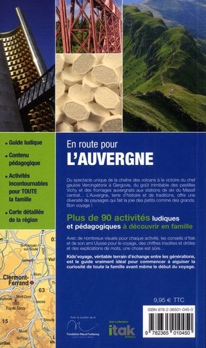 L'Auvergne. Le guide pour les enfants et les parents