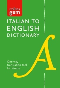 Italian to English (One Way) Gem Dictionary - Trusted support for learning.