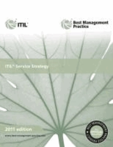 ITIL Service Strategy 2011.