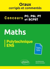 Maths PC, PSI, PT, BCPST
