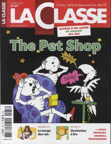 The Pet Shop. Kit pédagogique en 2 volumes : album + exploitation pédagogique de l'album en anglais (La Classe N° 277, mars 2017)