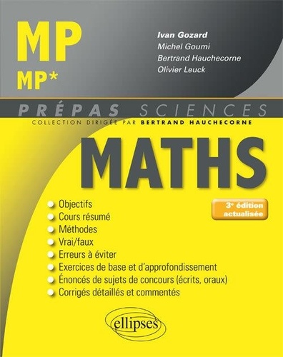 Mathématiques MP/MP* 3e édition