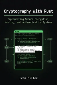 Cryptography with Rust: Implementing Secure Encryption, Hashing, and Authentication Systems