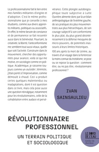Ivan Sainsaulieu - Révolutionnaire professionnel - Un terrain politique et sociologique.