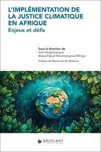 L'implémentation de la justice climatique en Afrique - Enjeux et défis