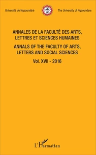 Annales de la Faculté des arts, lettres et sciences humaines de l'Université de Ngaoundéré