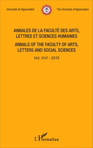 Annales de la Faculté des arts, lettres et sciences humaines de l'Université de Ngaoundéré