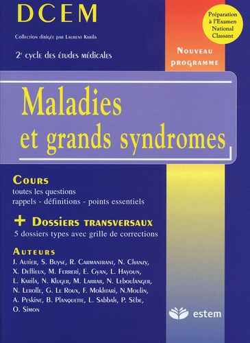 J Autier et S Buyse - Maladies et grands syndromes.