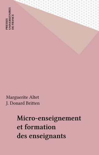 Micro-enseignement et formation des enseignants