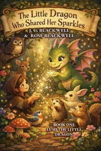 The Little Dragon Who Shared Her Sparkles