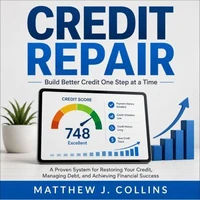 Credit Repair: Build Better Credit One Step at a Time (A Proven System for Restoring Your Credit, Managing Debt, and Achieving Financial Success)