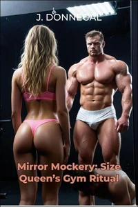 Mirror Mockery: Size Queen's Gym Ritual