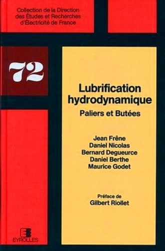 J Frene - Lubrification Hydrodynamique.