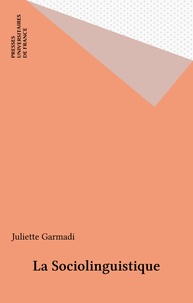 J Garmadi - La Sociolinguistique.