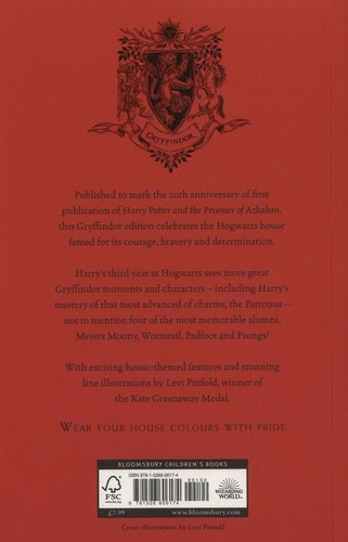 Harry Potter and the Prisoner of Azkaban. Gryffindor Edition  Edition collector