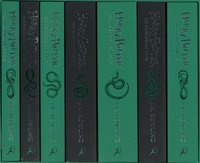 J.K. Rowling - Harry Potter  : Hogwarts House Editions Slytherin - Coffret en 7 volumes.
