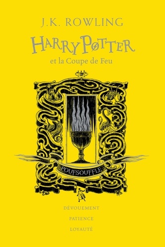 Harry Potter Tome 4 Harry Potter et la coupe de feu (Poufsouffle) -  -  Edition collector