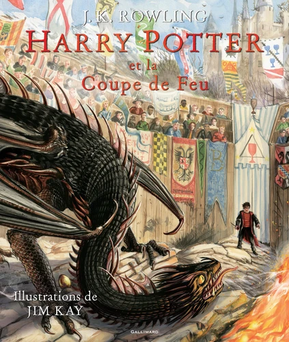 Couverture de Harry Potter n° 4 Harry Potter et la coupe de feu