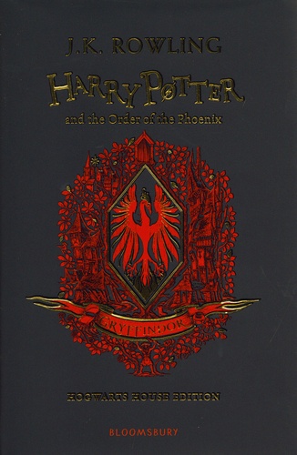 Harry Potter Tome 5 Harry Potter and the Order of the Phoenix. Gryffindor edition