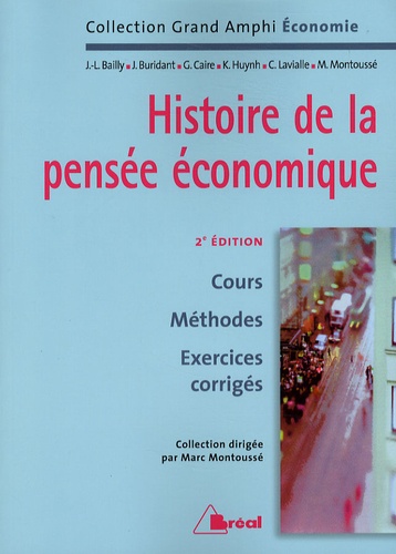 J-L Bailly - Histoire de la pensée économique.