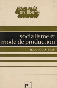 Socialisme et mode de production