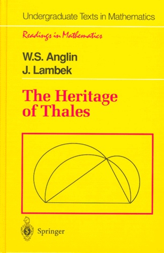 J Lambek et W-S Anglin - The Heritage of the Thales.