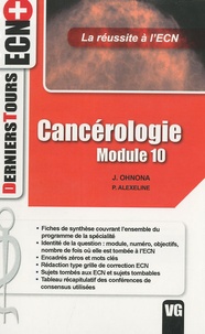 J Ohnona - Cancérologie - Module 10.
