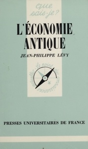 J-P Levy - L'Économie antique.
