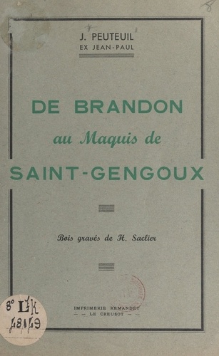 De Brandon au Maquis de Saint-Gengoux