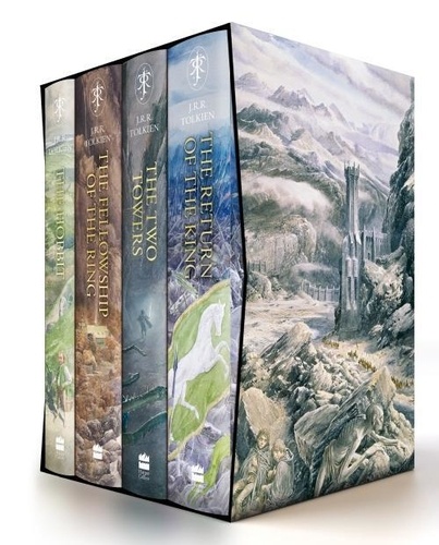 J. R. R. Tolkien - The Hobbit & The Lord of the Rings Boxed Set - Illustrated edition.