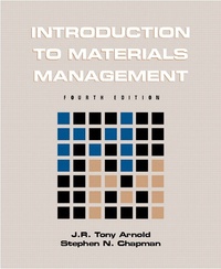 J-R Tony Arnold - Introduction To Materials Management.