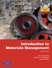 J. R. Tony Arnold - Introduction to Materials Management. - 7th Edition.