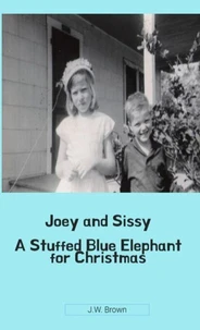 Joey and Sissy A Stuffed Blue Elephant for Christmas