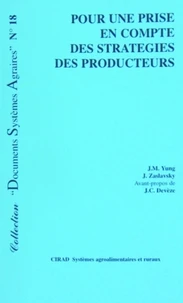 Pour Une Prise En Compte Des Strategies De Producteurs
