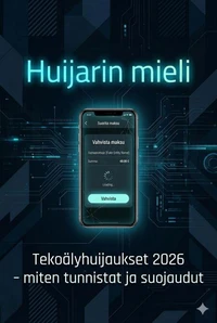 Huijarin mieli tekoälyhuijaukset 2026